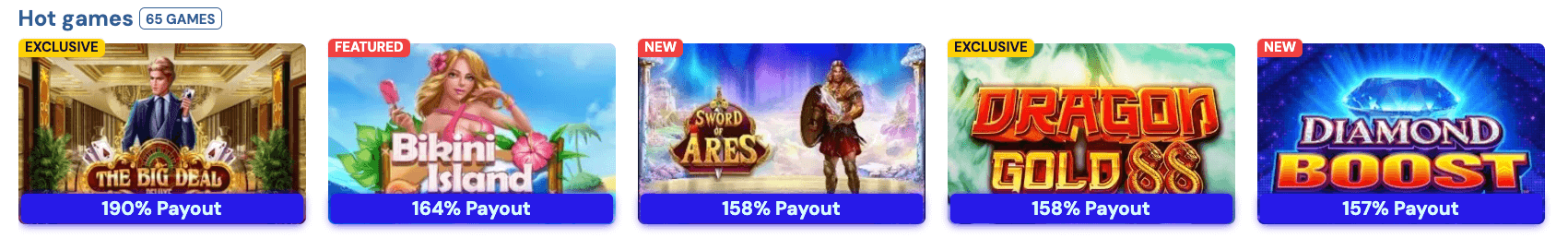BetRivers.net hot games list