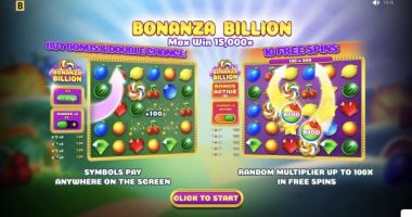 Bonanza Billion slot game
