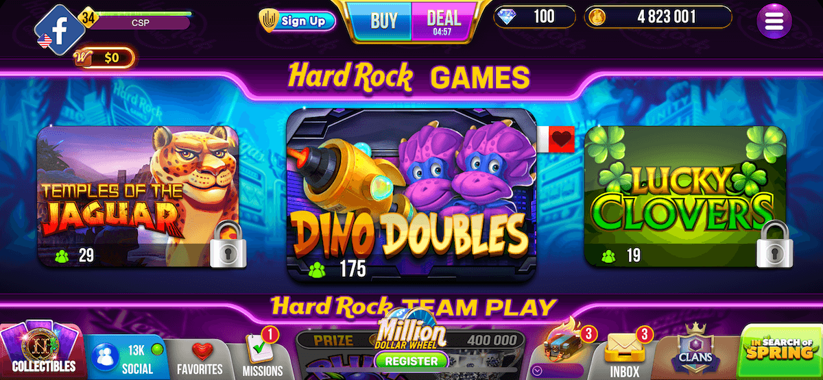 Hard Rock Casino Lobby