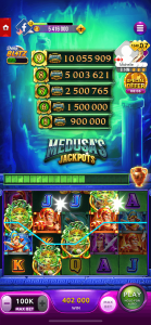 Hard Rock Social Medusa's Jackpot game