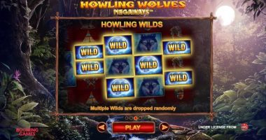 Howling Wolves Megaways slot game