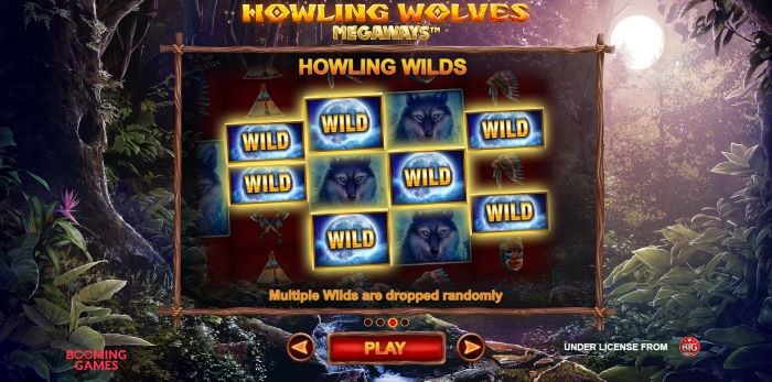 Howling Wolves Megaways slot game