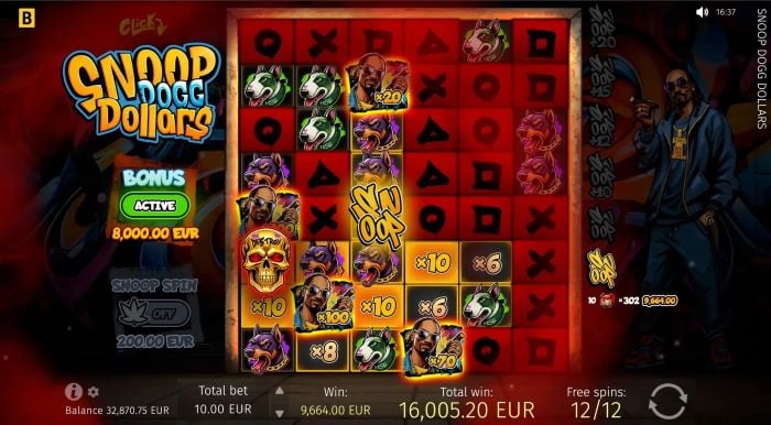 Snoop Dogg Dollars slot game