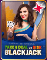 Take Deal or Risk Blackjack at DingDingDing