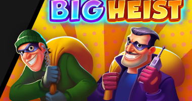 Logo for Big Heist, an online slot from 3 Oaks Gaming