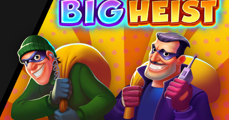 Logo for Big Heist, an online slot from 3 Oaks Gaming