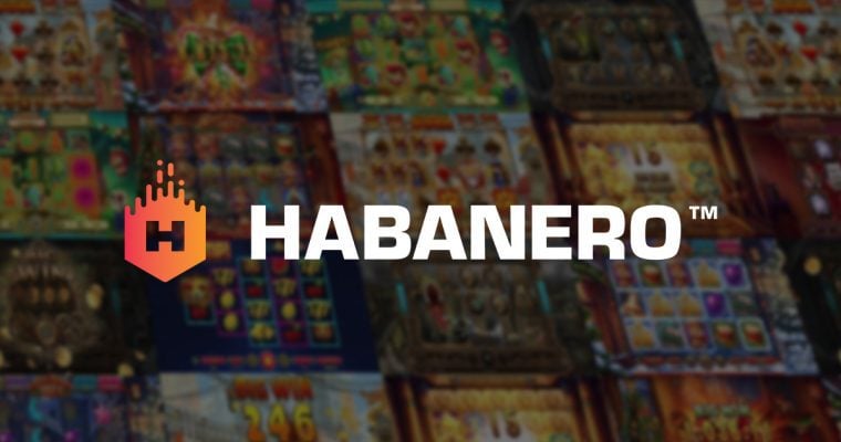Logo for Habanero an online casino game provider