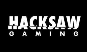 Logo for Hacksaw Gaming, an online slot provider