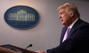 donald trump speaking at the white house