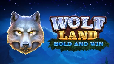 Logo for Wolf Land Hold and Win, an online slot from Playson
