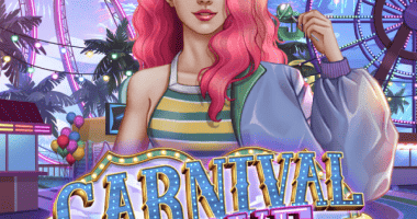 Logo for Carnival Cove, an online slot from Habanero