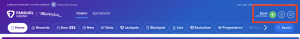 Screenshot showing the deposit button at FanDuel Casino