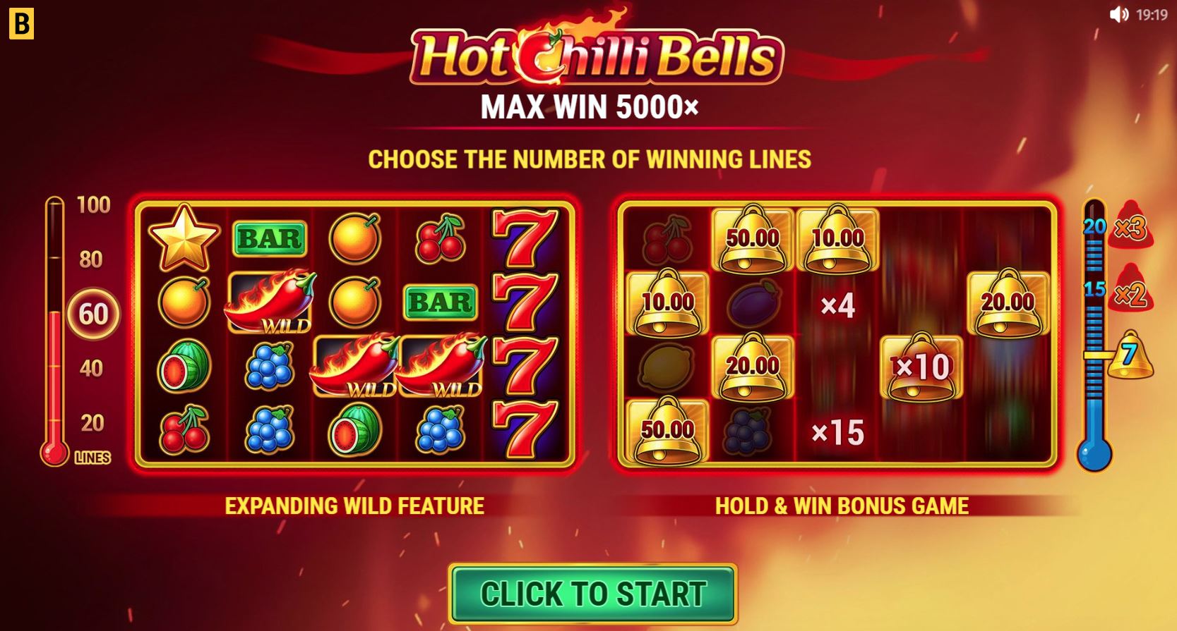 Hot Chilli Bells gameplay
