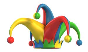 Colorful Jester's cap Joker High slot game