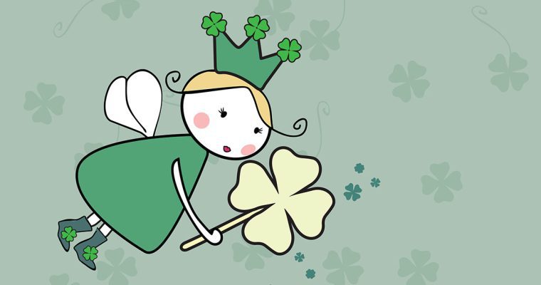 Shamrock Fairy Princess Irish Luck Magic