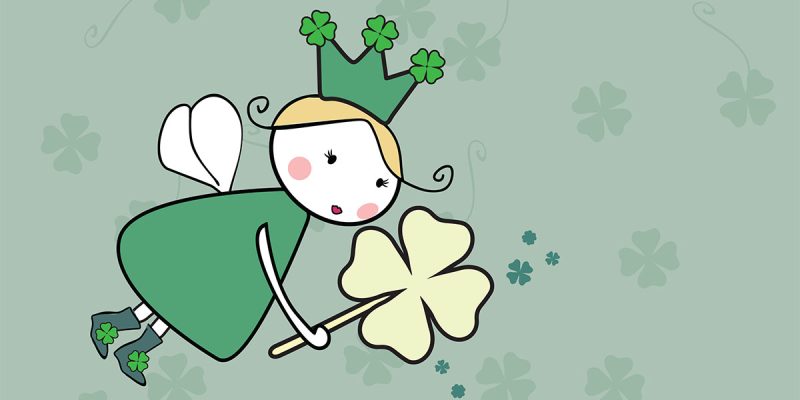 Shamrock Fairy Princess Irish Luck Magic