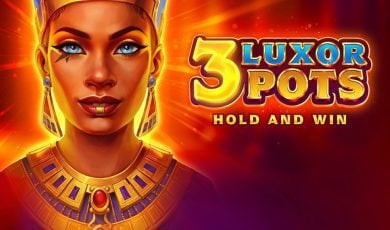 3 Luxor Pots Hold and Win Review: Egyptian Scarabs Deliver a Fun Time logo