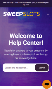 SweepSlots help center