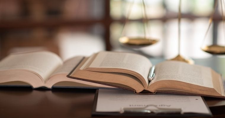 books on table