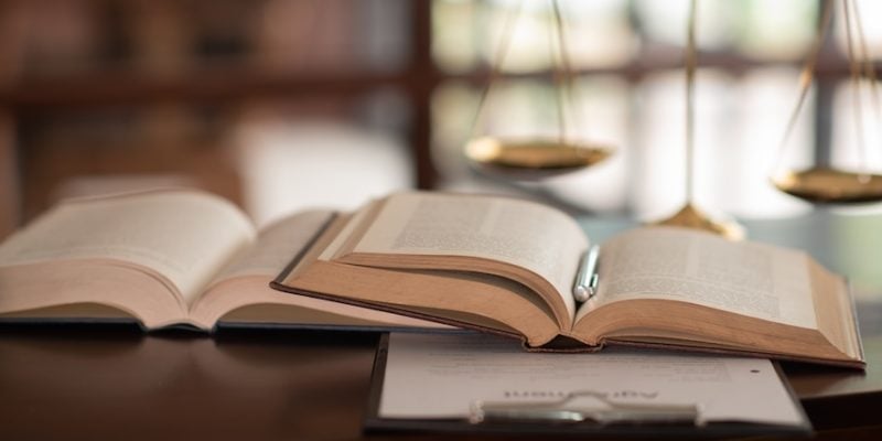 books on table