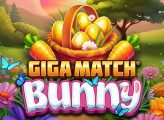 Logo for Giga Match Bunny, an online slot from Ruby Play