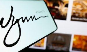 wynn logo on phone