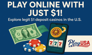 $1 minimum deposit casinos