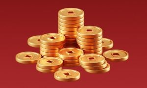 Chinese gold coins
