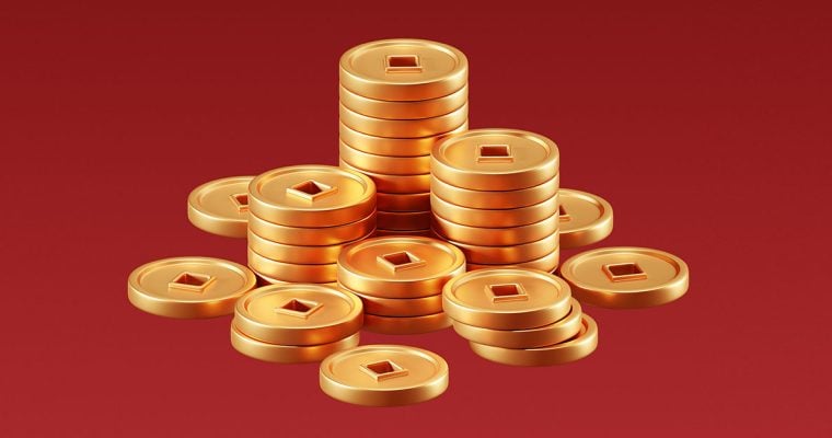 Chinese gold coins