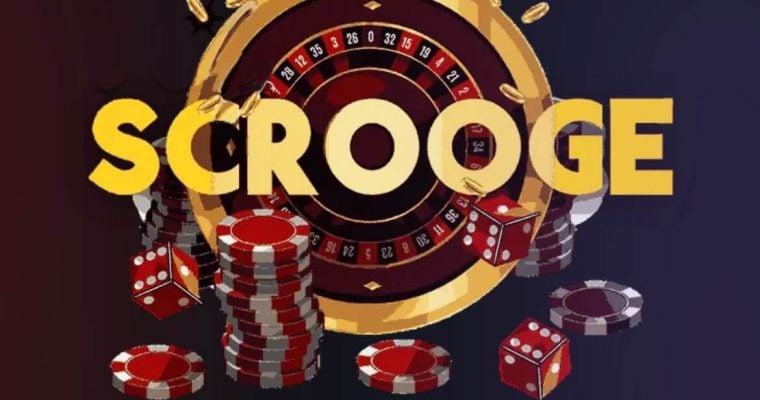 Scrooge Casino sign-up page