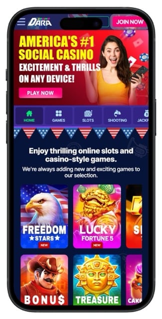 Dara Casino homepage