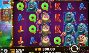 Pragmatic Play’s Zombie Carnival blends creepy circus vibes with plunky music and zombified clowns, carnies, and critters. With a 4x6 layout, players can win up to 5,000x, especially when Roaming Wilds land and boost multipliers.