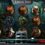 Screenshot of the Jurassic Park slot game for a post about the best slots to play that are based on movies and TV shows
