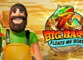 Logo for Big Bass Floats My Boat, an online slot from Pragmatic Play