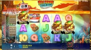 Screenshot of Big Bass Floats my Boat, an online slot from Pragmatic Play