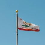 A picture of the California flag