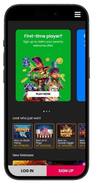 Chumba Casino homepage