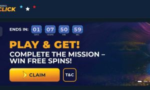 Sign Up Page for Casino.Click