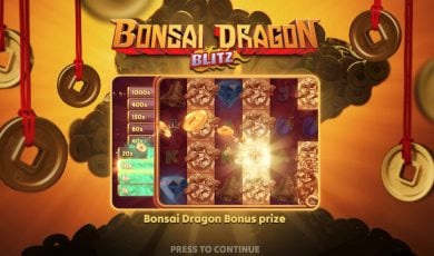 Bonsai Dragon Blitz logo