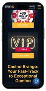 Brango Casino page