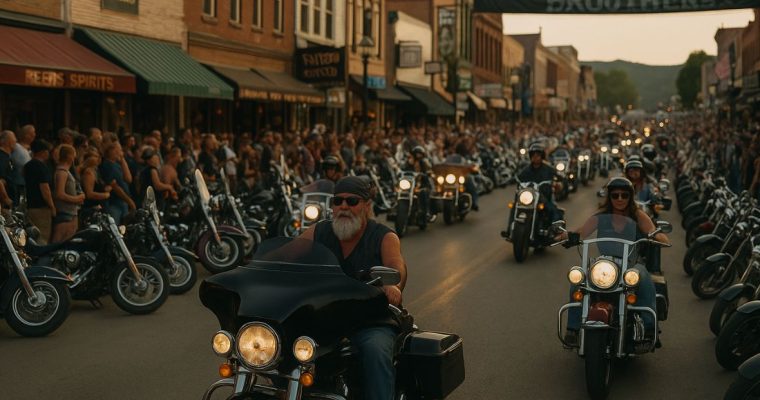 ChatGPT Generated Image of Sturgis Motorcycle Rally South Dakota