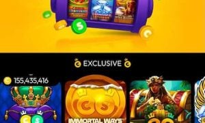 Crown Coins app home screen