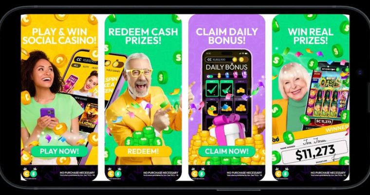 Crown Coins Casino iOS app visual