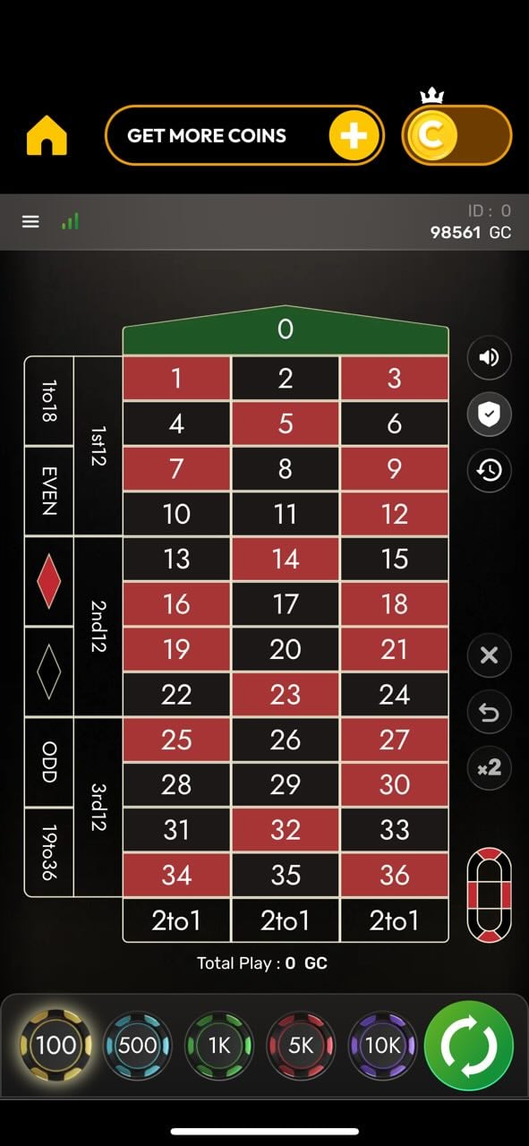 Crown Coins Casino new roulette game