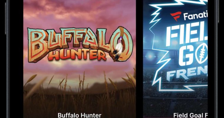 Fanatics Casino portrait on iphone