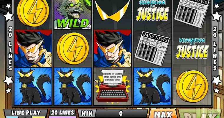 Guardian of Justice slot at Funzpoints