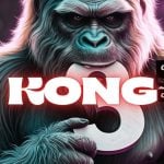 Kong 3 Online AI Generated Image of Ape Holding 3