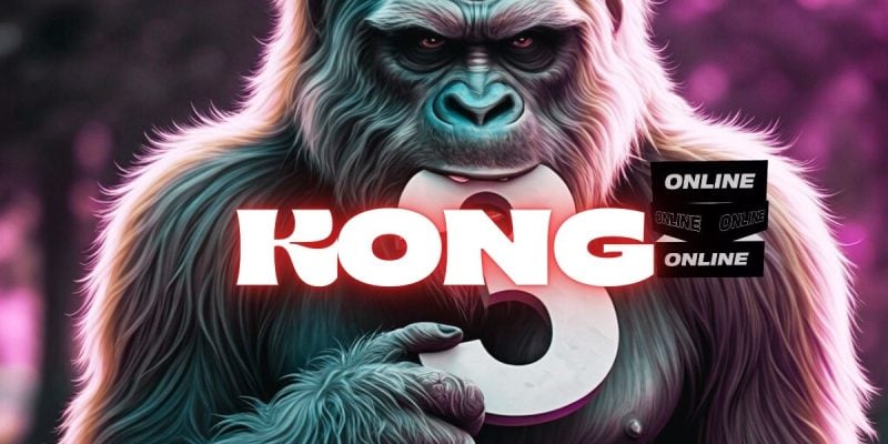 Kong 3 Online AI Generated Image of Ape Holding 3