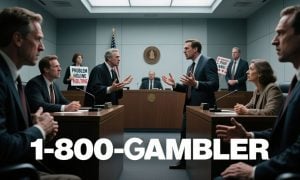 People In Court Fight Legal Battle With 1-800-Gambler Verbiage