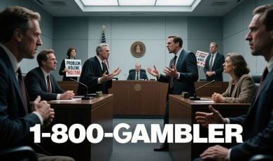 People In Court Fight Legal Battle With 1-800-Gambler Verbiage